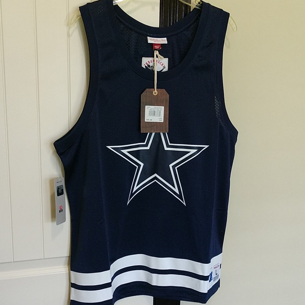 Mitchell & Ness Dallas Cowboys Mesh Tank